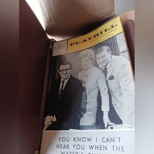 Vintage 1920 Playbill with Black&White Cover Some Framed & Famous Autographed!